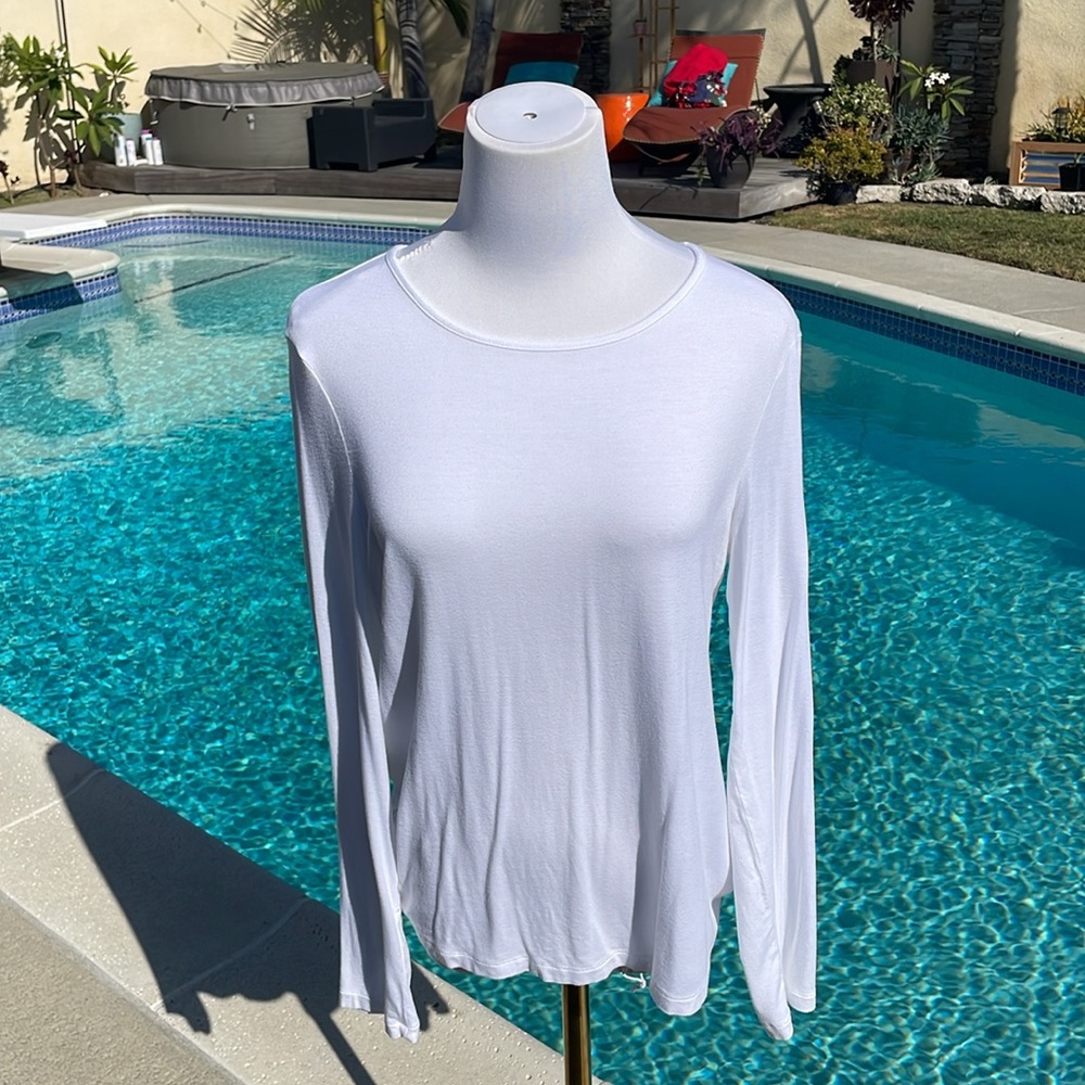 Long sleeve White T by Chicos | Size 1